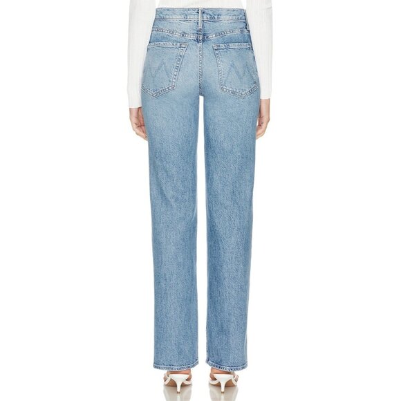 NWT Mother The Kick It in Never Let Go High-Rise Straight Leg Jeans 31 - Picture 4 of 11